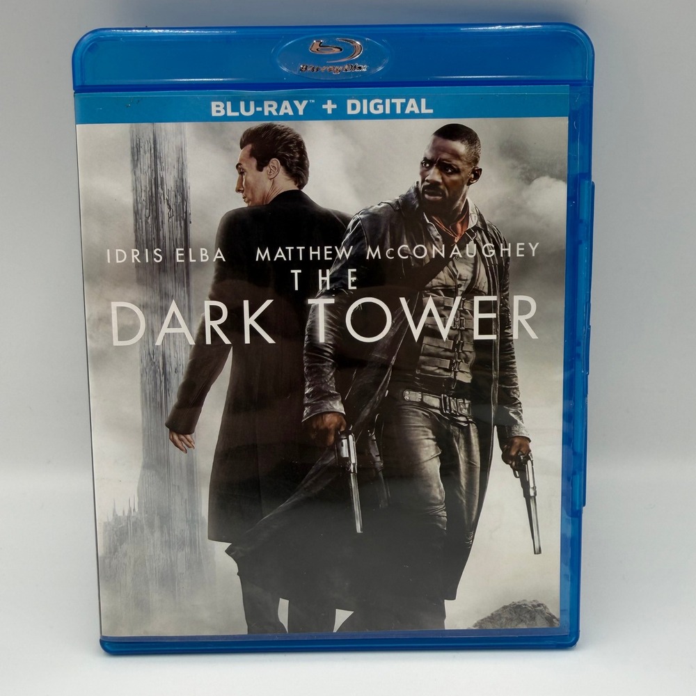 The Dark Tower Blu-ray Idris Elba Matthew McConaughey Stephen King Action Movie